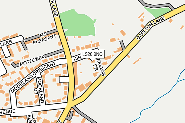 LS20 9NQ map - OS OpenMap – Local (Ordnance Survey) LS20 9NQ map - OS OpenMap – Local (Ordnance Survey)