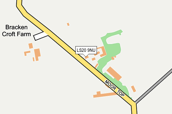 LS20 9NU map - OS OpenMap – Local (Ordnance Survey) LS20 9NU map - OS OpenMap – Local (Ordnance Survey)