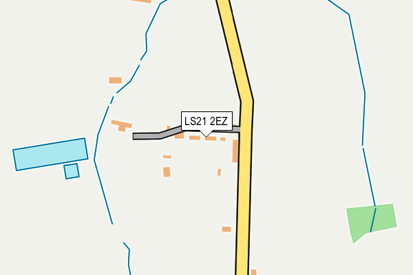 LS21 2EZ map - OS OpenMap – Local (Ordnance Survey) LS21 2EZ map - OS OpenMap – Local (Ordnance Survey)