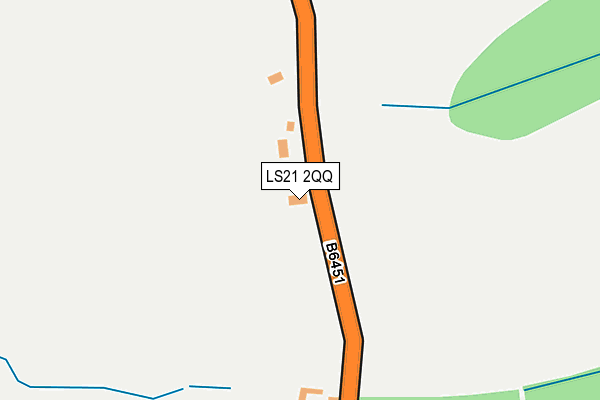 LS21 2QQ map - OS OpenMap – Local (Ordnance Survey) LS21 2QQ map - OS OpenMap – Local (Ordnance Survey)