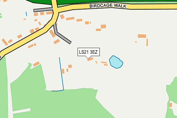LS21 3EZ map - OS OpenMap – Local (Ordnance Survey) LS21 3EZ map - OS OpenMap – Local (Ordnance Survey)
