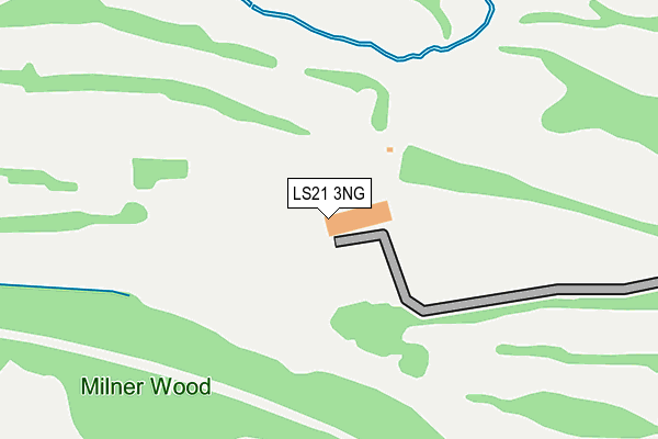 LS21 3NG map - OS OpenMap – Local (Ordnance Survey) LS21 3NG map - OS OpenMap – Local (Ordnance Survey)