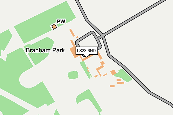 LS23 6ND maps, stats, and open data