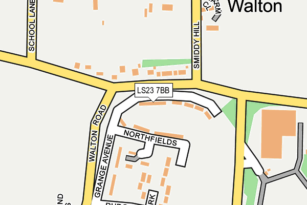 LS23 7BB maps, stats, and open data