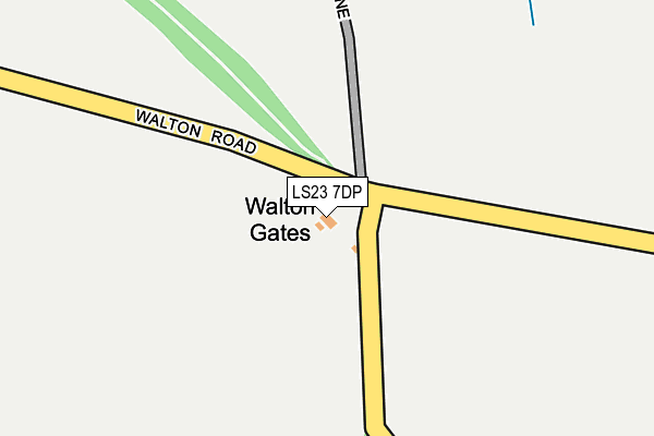 LS23 7DP map - OS OpenMap – Local (Ordnance Survey) LS23 7DP map - OS OpenMap – Local (Ordnance Survey)
