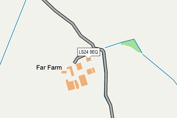 LS24 9EQ map - OS OpenMap – Local (Ordnance Survey) LS24 9EQ map - OS OpenMap – Local (Ordnance Survey)