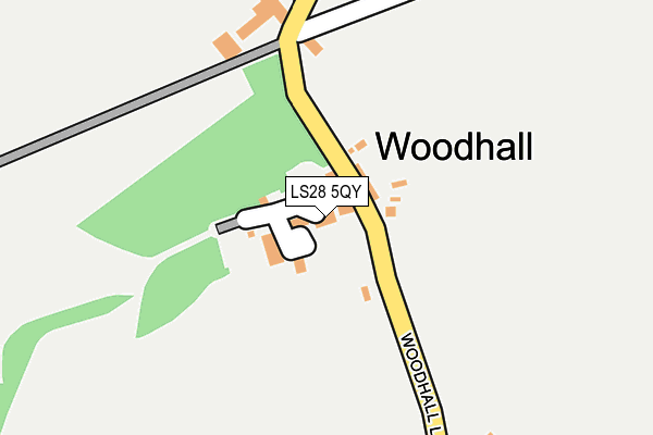 LS28 5QY map - OS OpenMap – Local (Ordnance Survey) LS28 5QY map - OS OpenMap – Local (Ordnance Survey)