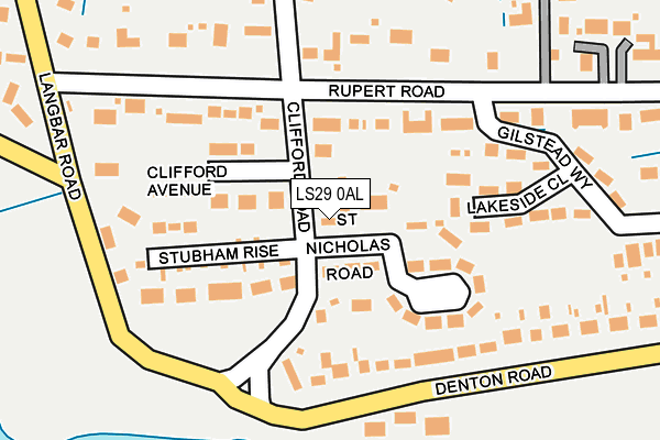 LS29 0AL map - OS OpenMap – Local (Ordnance Survey) LS29 0AL map - OS OpenMap – Local (Ordnance Survey)