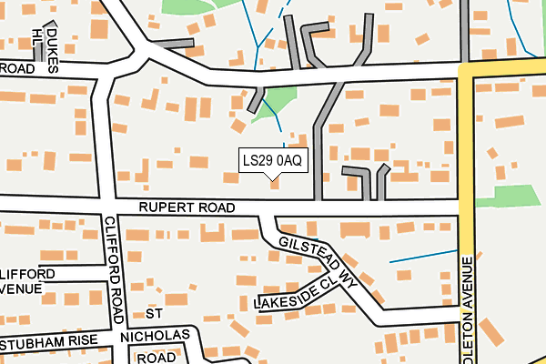 LS29 0AQ map - OS OpenMap – Local (Ordnance Survey) LS29 0AQ map - OS OpenMap – Local (Ordnance Survey)