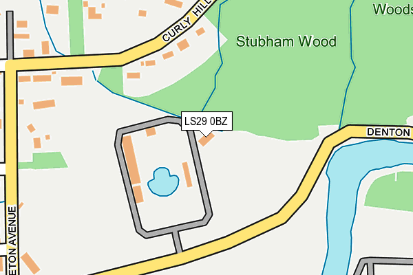 LS29 0BZ map - OS OpenMap – Local (Ordnance Survey) LS29 0BZ map - OS OpenMap – Local (Ordnance Survey)
