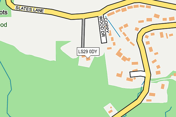 LS29 0DY map - OS OpenMap – Local (Ordnance Survey) LS29 0DY map - OS OpenMap – Local (Ordnance Survey)