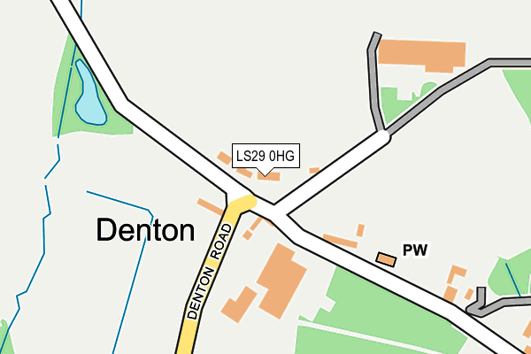 LS29 0HG map - OS OpenMap – Local (Ordnance Survey) LS29 0HG map - OS OpenMap – Local (Ordnance Survey)