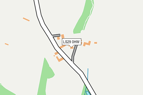 LS29 0HW map - OS OpenMap – Local (Ordnance Survey) LS29 0HW map - OS OpenMap – Local (Ordnance Survey)
