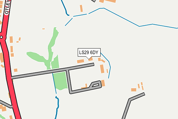 LS29 6DY map - OS OpenMap – Local (Ordnance Survey) LS29 6DY map - OS OpenMap – Local (Ordnance Survey)