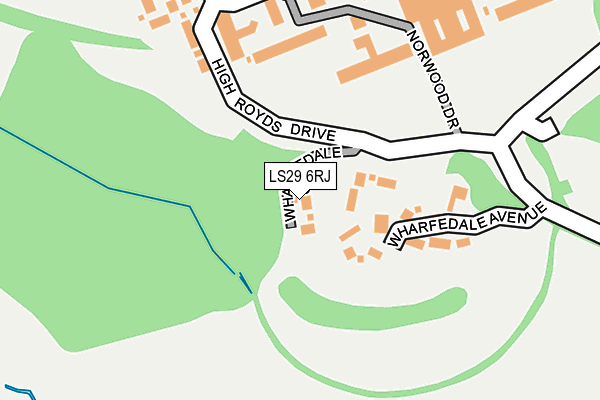 LS29 6RJ map - OS OpenMap – Local (Ordnance Survey) LS29 6RJ map - OS OpenMap – Local (Ordnance Survey)