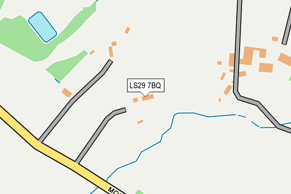 LS29 7BQ map - OS OpenMap – Local (Ordnance Survey) LS29 7BQ map - OS OpenMap – Local (Ordnance Survey)