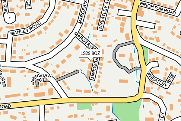 LS29 8QZ map - OS OpenMap – Local (Ordnance Survey) LS29 8QZ map - OS OpenMap – Local (Ordnance Survey)