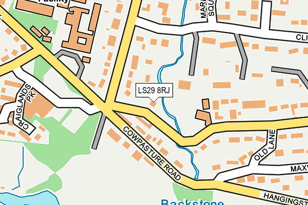 LS29 8RJ map - OS OpenMap – Local (Ordnance Survey) LS29 8RJ map - OS OpenMap – Local (Ordnance Survey)