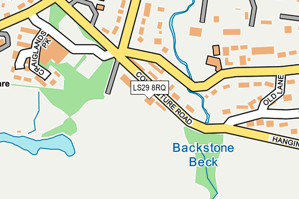 LS29 8RQ map - OS OpenMap – Local (Ordnance Survey) LS29 8RQ map - OS OpenMap – Local (Ordnance Survey)