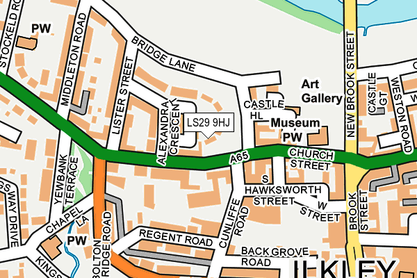 LS29 9HJ map - OS OpenMap – Local (Ordnance Survey) LS29 9HJ map - OS OpenMap – Local (Ordnance Survey)