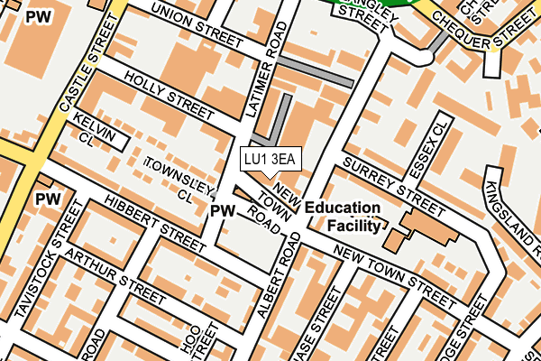 LU1 3EA map - OS OpenMap – Local (Ordnance Survey) LU1 3EA map - OS OpenMap – Local (Ordnance Survey)