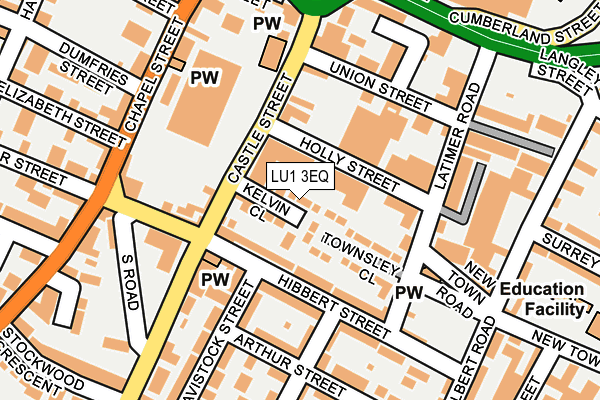 LU1 3EQ map - OS OpenMap – Local (Ordnance Survey) LU1 3EQ map - OS OpenMap – Local (Ordnance Survey)