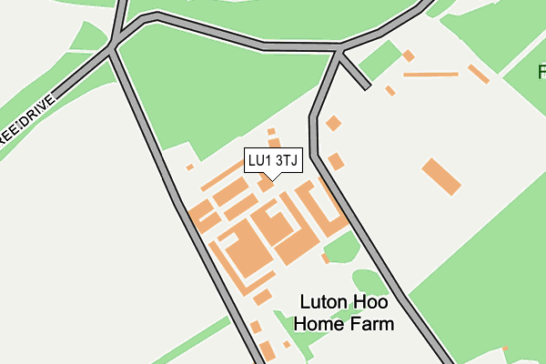 LU1 3TJ map - OS OpenMap – Local (Ordnance Survey) LU1 3TJ map - OS OpenMap – Local (Ordnance Survey)