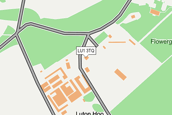 LU1 3TQ map - OS OpenMap – Local (Ordnance Survey) LU1 3TQ map - OS OpenMap – Local (Ordnance Survey)