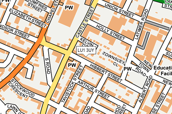 LU1 3UY map - OS OpenMap – Local (Ordnance Survey) LU1 3UY map - OS OpenMap – Local (Ordnance Survey)