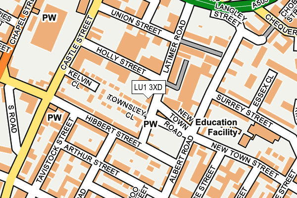 LU1 3XD map - OS OpenMap – Local (Ordnance Survey) LU1 3XD map - OS OpenMap – Local (Ordnance Survey)