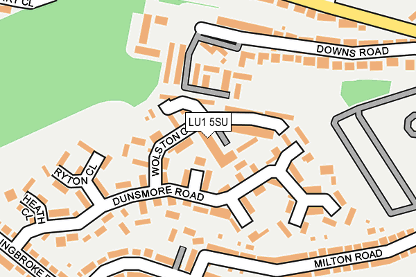 LU1 5SU map - OS OpenMap – Local (Ordnance Survey) LU1 5SU map - OS OpenMap – Local (Ordnance Survey)