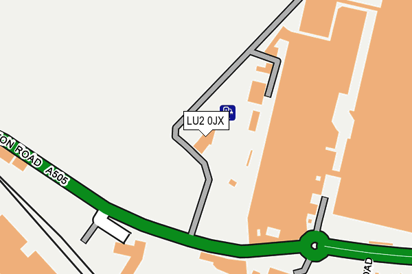 LU2 0JX map - OS OpenMap – Local (Ordnance Survey) LU2 0JX map - OS OpenMap – Local (Ordnance Survey)
