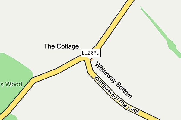 LU2 8PL map - OS OpenMap – Local (Ordnance Survey) LU2 8PL map - OS OpenMap – Local (Ordnance Survey)