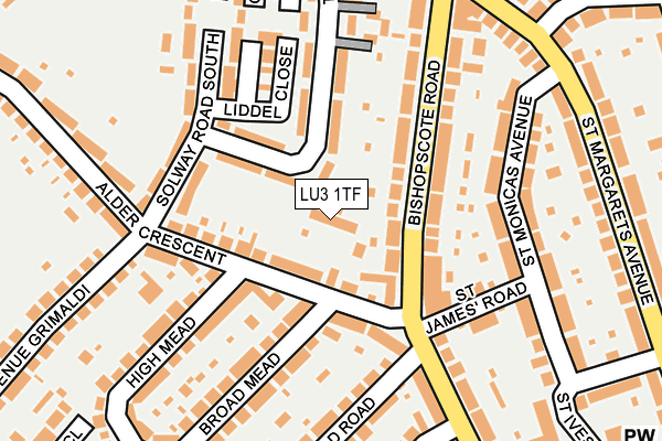 LU3 1TF map - OS OpenMap – Local (Ordnance Survey) LU3 1TF map - OS OpenMap – Local (Ordnance Survey)
