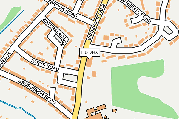 LU3 2HX map - OS OpenMap – Local (Ordnance Survey) LU3 2HX map - OS OpenMap – Local (Ordnance Survey)