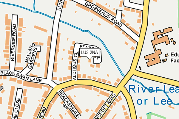 LU3 2NA map - OS OpenMap – Local (Ordnance Survey) LU3 2NA map - OS OpenMap – Local (Ordnance Survey)