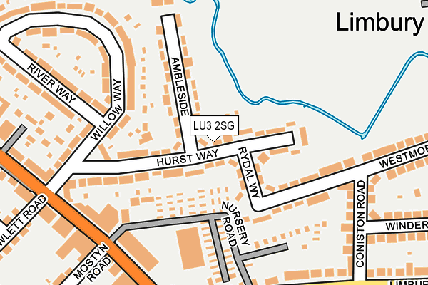 LU3 2SG map - OS OpenMap – Local (Ordnance Survey) LU3 2SG map - OS OpenMap – Local (Ordnance Survey)