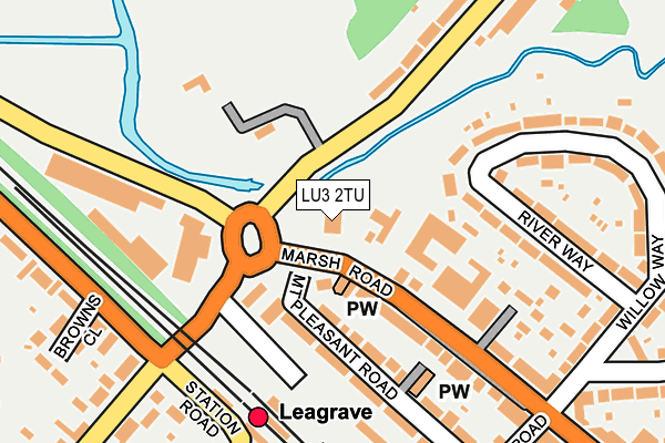 LU3 2TU map - OS OpenMap – Local (Ordnance Survey) LU3 2TU map - OS OpenMap – Local (Ordnance Survey)
