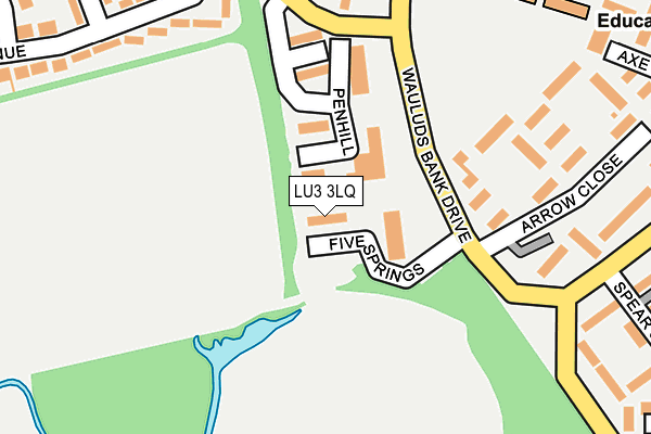 LU3 3LQ map - OS OpenMap – Local (Ordnance Survey) LU3 3LQ map - OS OpenMap – Local (Ordnance Survey)