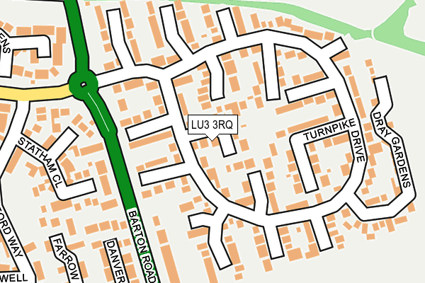 LU3 3RQ map - OS OpenMap – Local (Ordnance Survey) LU3 3RQ map - OS OpenMap – Local (Ordnance Survey)