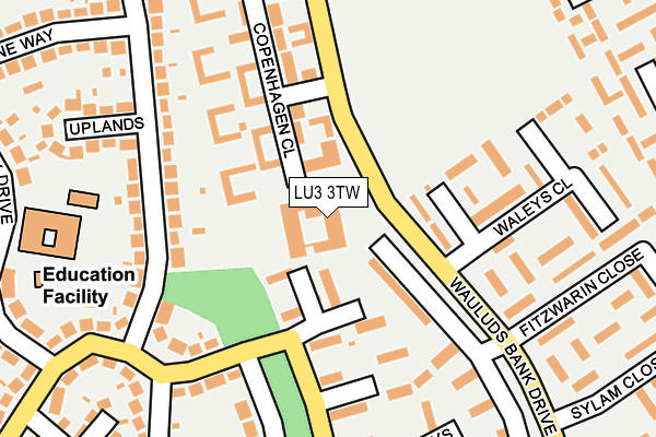 LU3 3TW map - OS OpenMap – Local (Ordnance Survey) LU3 3TW map - OS OpenMap – Local (Ordnance Survey)