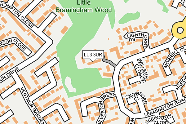 LU3 3UR map - OS OpenMap – Local (Ordnance Survey) LU3 3UR map - OS OpenMap – Local (Ordnance Survey)