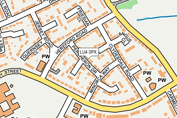 LU4 0PX maps, stats, and open data