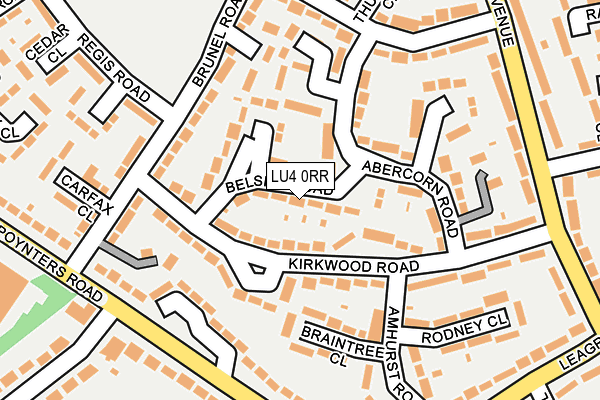 LU4 0RR map - OS OpenMap – Local (Ordnance Survey) LU4 0RR map - OS OpenMap – Local (Ordnance Survey)
