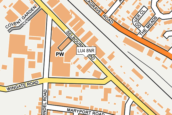 LU4 8NR map - OS OpenMap – Local (Ordnance Survey) LU4 8NR map - OS OpenMap – Local (Ordnance Survey)