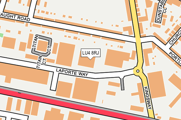 LU4 8RJ map - OS OpenMap – Local (Ordnance Survey) LU4 8RJ map - OS OpenMap – Local (Ordnance Survey)