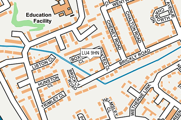 LU4 9HN map - OS OpenMap – Local (Ordnance Survey) LU4 9HN map - OS OpenMap – Local (Ordnance Survey)