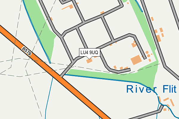 LU4 9UQ map - OS OpenMap – Local (Ordnance Survey) LU4 9UQ map - OS OpenMap – Local (Ordnance Survey)