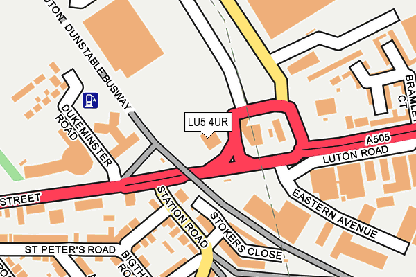 LU5 4UR map - OS OpenMap – Local (Ordnance Survey) LU5 4UR map - OS OpenMap – Local (Ordnance Survey)