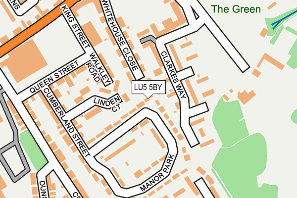 LU5 5BY map - OS OpenMap – Local (Ordnance Survey) LU5 5BY map - OS OpenMap – Local (Ordnance Survey)